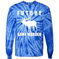 Future Game Warden Gift Wildlife Control Agend Meaningful Gift Tie-Dye Long Sleeve Shirt