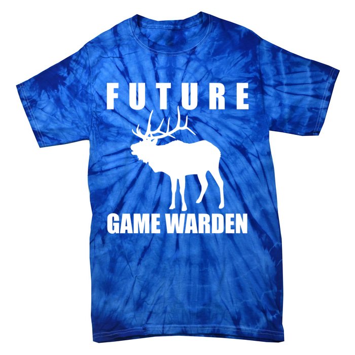 Future Game Warden Gift Wildlife Control Agend Meaningful Gift Tie-Dye T-Shirt