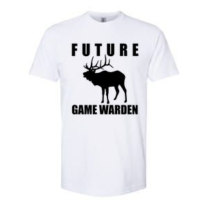 Future Game Warden Gift Wildlife Control Agend Meaningful Gift Softstyle CVC T-Shirt