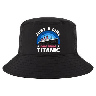 For Girl Who Just Love The Rms Titanic Cool Comfort Performance Bucket Hat