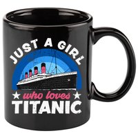 For Girl Who Just Love The Rms Titanic 11oz C Handle Ceramic Mug