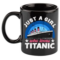 For Girl Who Just Love The Rms Titanic 11oz C Handle Ceramic Mug