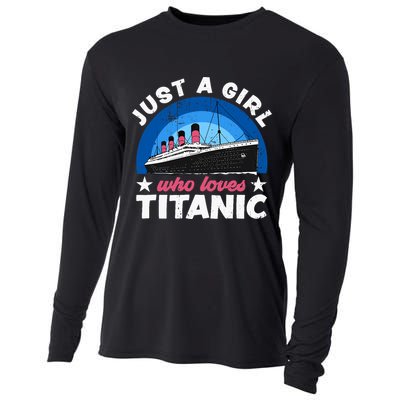 For Girl Who Just Love The Rms Titanic Cooling Performance Long Sleeve Crew