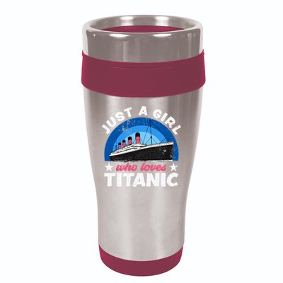 For Girl Who Just Love The Rms Titanic 16oz Travel Tumbler