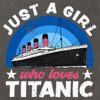 For Girl Who Just Love The Rms Titanic Cotton Canvas Backpack