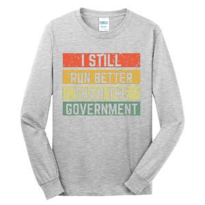 Funny Government Wheelchair Disability Handicap Ampu Gift Tall Long Sleeve T-Shirt