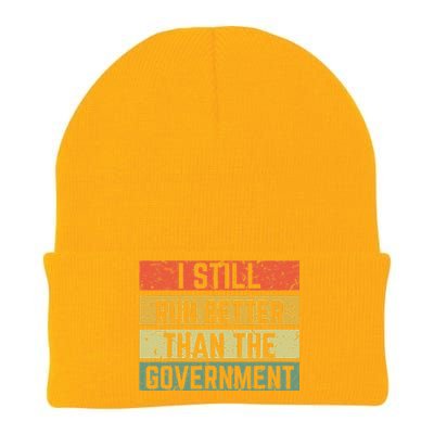 Funny Government Wheelchair Disability Handicap Ampu Gift Knit Cap Winter Beanie