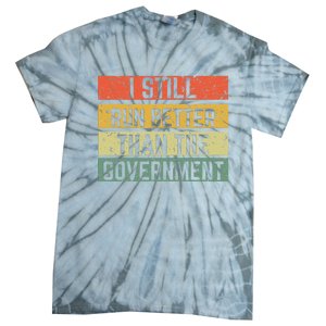 Funny Government Wheelchair Disability Handicap Ampu Gift Tie-Dye T-Shirt