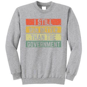 Funny Government Wheelchair Disability Handicap Ampu Gift Tall Sweatshirt