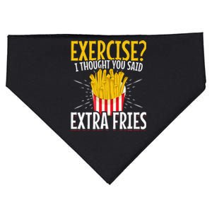 Funny Gym Workout Fitness Bodybuilding Sports Weightlifters USA-Made Doggie Bandana