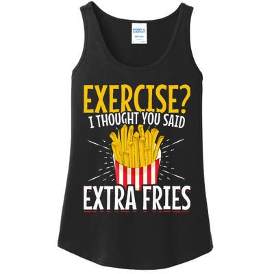 Funny Gym Workout Fitness Bodybuilding Sports Weightlifters Ladies Essential Tank