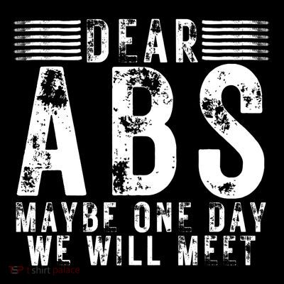 Funny Gym Workout Inspirational Quote Fitness T-Shirt