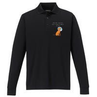 Funny Get Well Soon At Least You Dont Have Cancer Recovery Performance Long Sleeve Polo