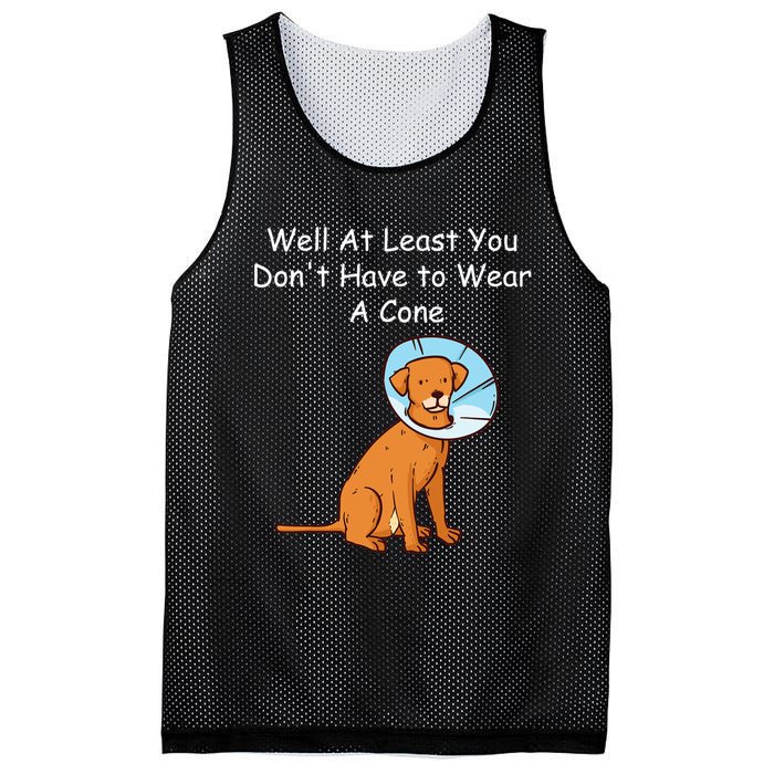 Funny Get Well Soon At Least You Dont Have Cancer Recovery Mesh Reversible Basketball Jersey Tank