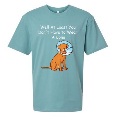 Funny Get Well Soon At Least You Dont Have Cancer Recovery Sueded Cloud Jersey T-Shirt