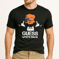 Funny Guess Who Is Back President Trump 2024 Cooling Performance Crew T-Shirt