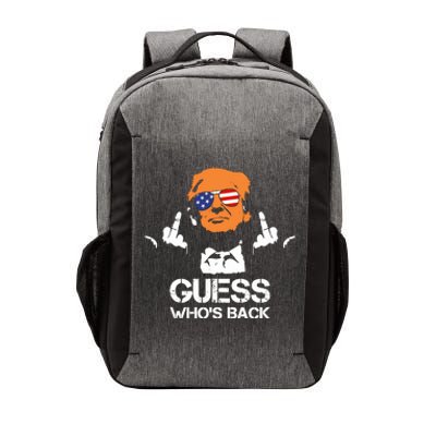 Funny Guess Who Is Back President Trump 2024 Vector Backpack