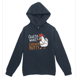 Funny Guess What Chicken Butt Funny Joke Sarcastic Family Urban Pullover Hoodie