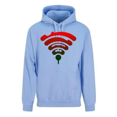 Funny Golf Wifi Signal Graphic Unisex Surf Hoodie