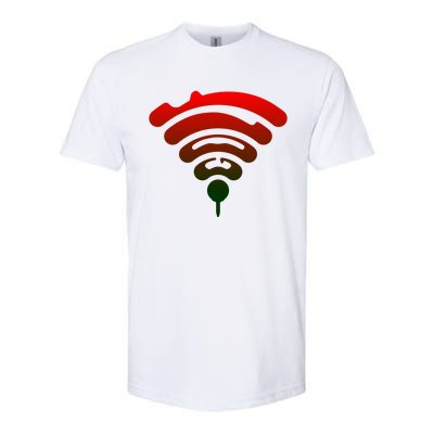 Funny Golf Wifi Signal Graphic Softstyle® CVC T-Shirt