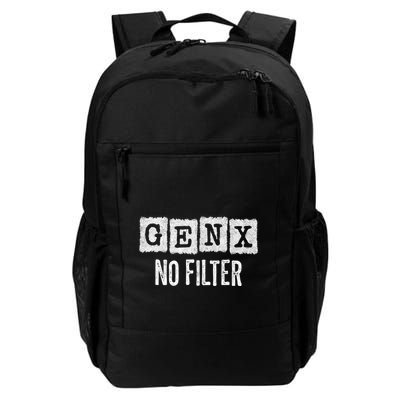 Funny Gen X Sayings Generation X No Filter Gen X Backpack