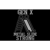 Funny Gen X Generation Gen X Metal Slide Strong Bumper Sticker