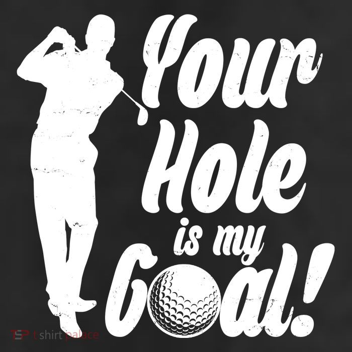 Funny Golfing Your Hole Is My Goal Cool Comfort Performance Bucket Hat