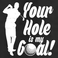 Funny Golfing Your Hole Is My Goal Adult Drive Performance Visor
