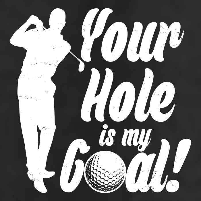 Funny Golfing Your Hole Is My Goal Adult Drive Performance Visor