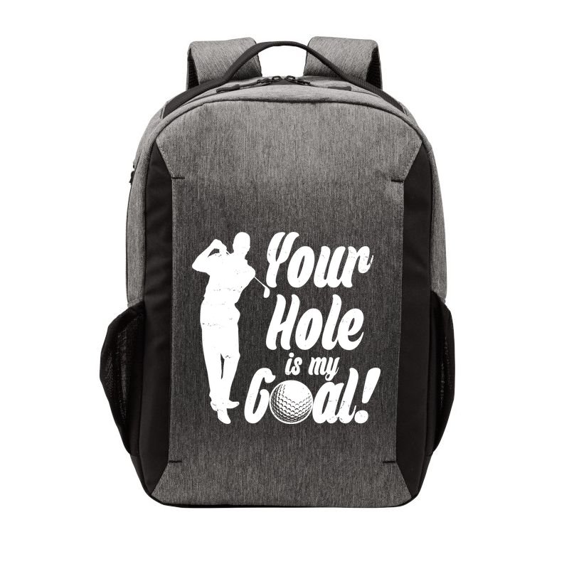 Funny Golfing Your Hole Is My Goal Vector Backpack