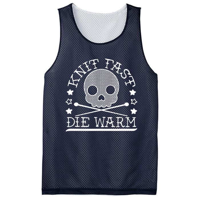 Funny Gothic Yarn Skull Knitting Needles Knit Fast Die Warm Mesh Reversible Basketball Jersey Tank