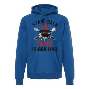 Funny Grilling Zayde Bbq Zayde Grandpa Gift Premium Hoodie