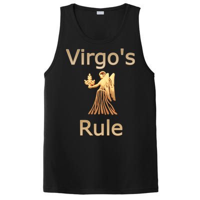 Fun Golden Zodiac Virgos Rule Gift Great Gift PosiCharge Competitor Tank