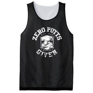 Funny Golf Zero Putts Given Mesh Reversible Basketball Jersey Tank