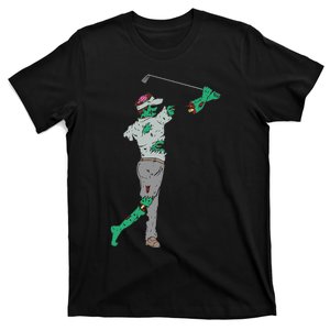 Funny Golf Zombie Gift Golfer Halloween T-Shirt