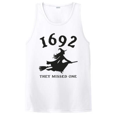 Funny Halloween 1692 They Missed One Salem Witch PosiCharge Competitor Tank