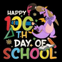 Figgment Happy 100th Days Of School Teacher Funny Student Love 16 in Basic Backpack