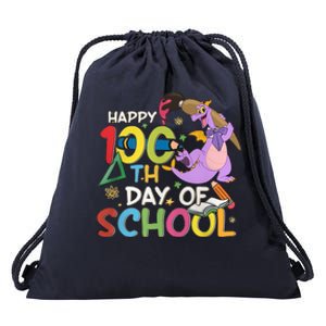 Figgment Happy 100th Days Of School Teacher Funny Student Love Drawstring Bag