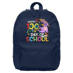 Figgment Happy 100th Days Of School Teacher Funny Student Love 16 in Basic Backpack