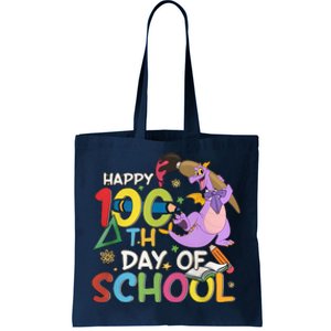 Figgment Happy 100th Days Of School Teacher Funny Student Love Tote Bag