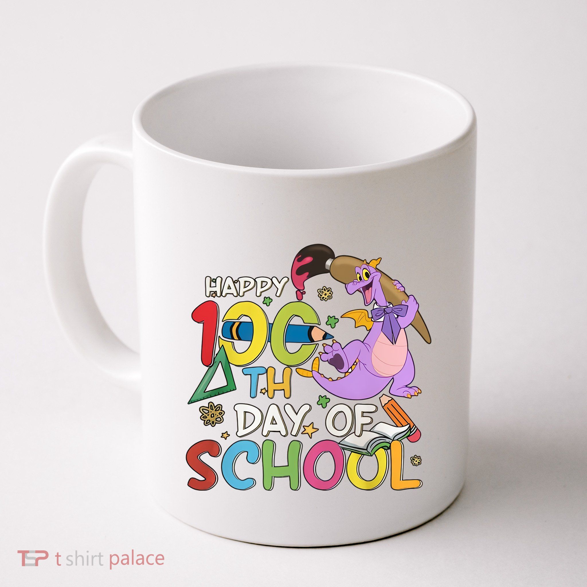 Figgment Happy 100th Days Of School Teacher Funny Student Love Mug