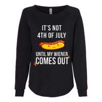 Funny Hotdog 4th Of July Womens California Wash Sweatshirt