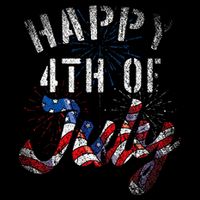 Fireworks Happy 4th Of July Us Flag American 4th Of July Impact Tech Backpack