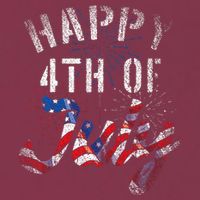 Fireworks Happy 4th Of July Us Flag American 4th Of July 16oz Travel Tumbler
