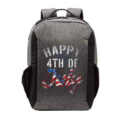 Fireworks Happy 4th Of July Us Flag American 4th Of July Vector Backpack