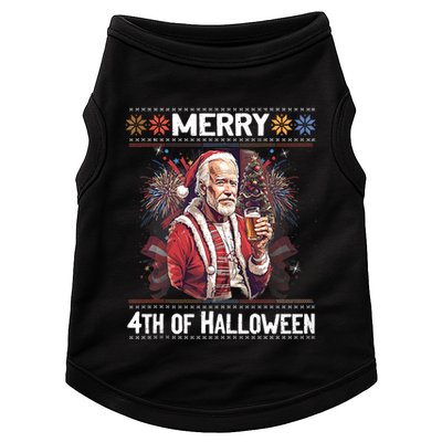 Funny Happy 4th Of July Anti Joe Biden Impeach Biden Doggie Tank