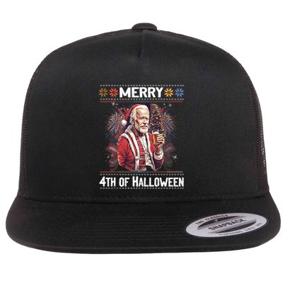 Funny Happy 4th Of July Anti Joe Biden Impeach Biden Flatbill Hat