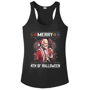 Funny Happy 4th Of July Anti Joe Biden Impeach Biden Ladies PosiCharge Competitor Racerback Tank