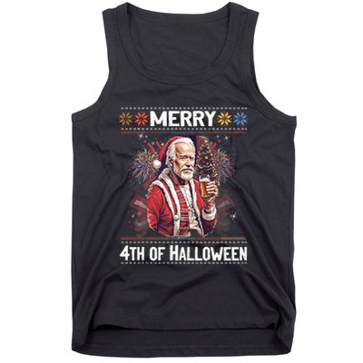 Funny Happy 4th Of July Anti Joe Biden Impeach Biden Tank Top
