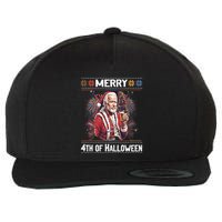 Funny Happy 4th Of July Anti Joe Biden Impeach Biden Wool Snapback Cap
